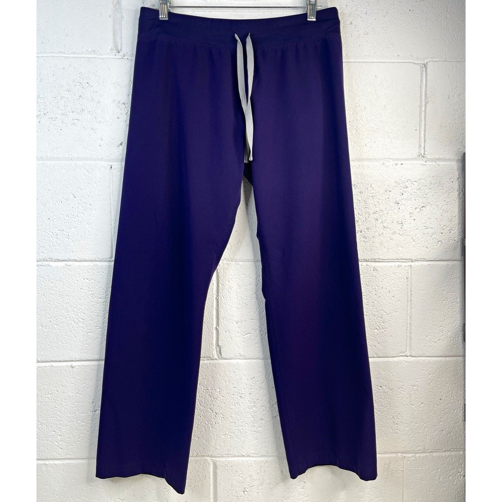 FIGS Technical Collection Livingston Scrub Pants Women Small Petite SP Purple
